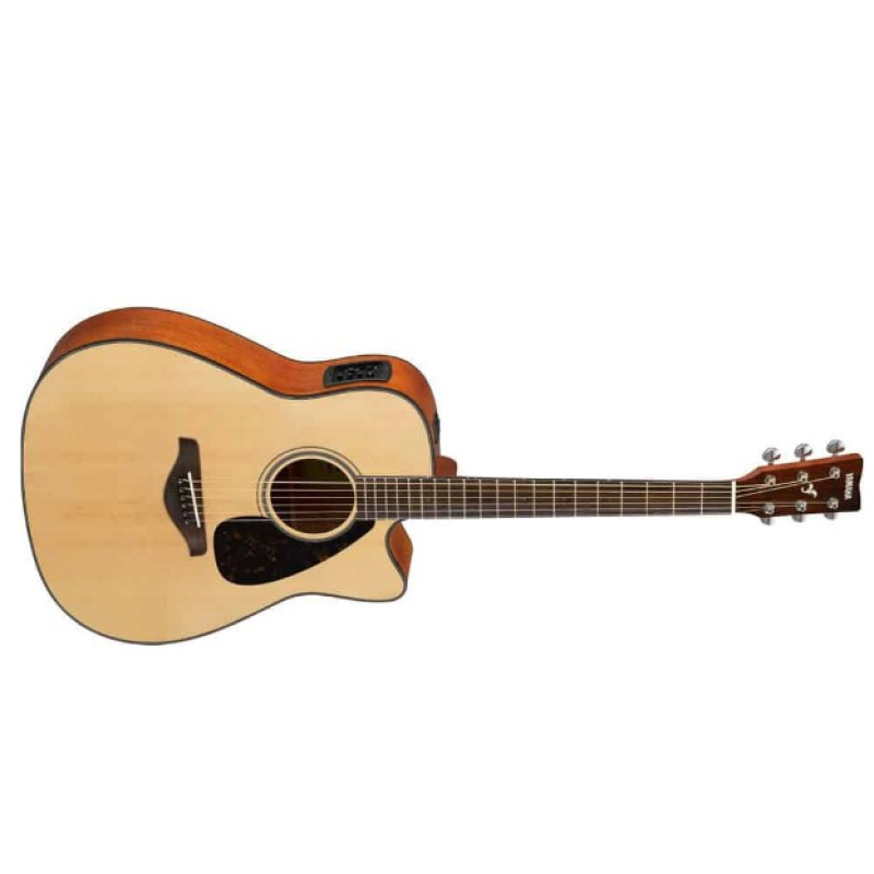 Yamaha fgx800c acoustic-electric guitar – natural